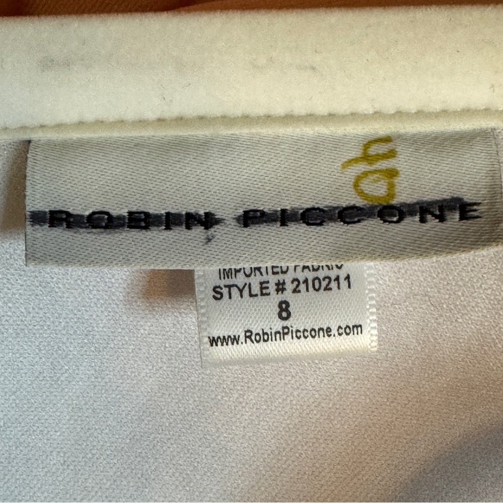 Robin Piccone Women Orange Coral Print One Piece Swimsuit Size 8 - Picture 5 of 10